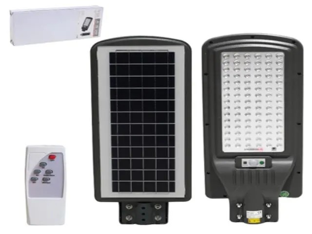 BRESLIGHT 90W LED STREET LIGHT WITH SOLAR PANEL