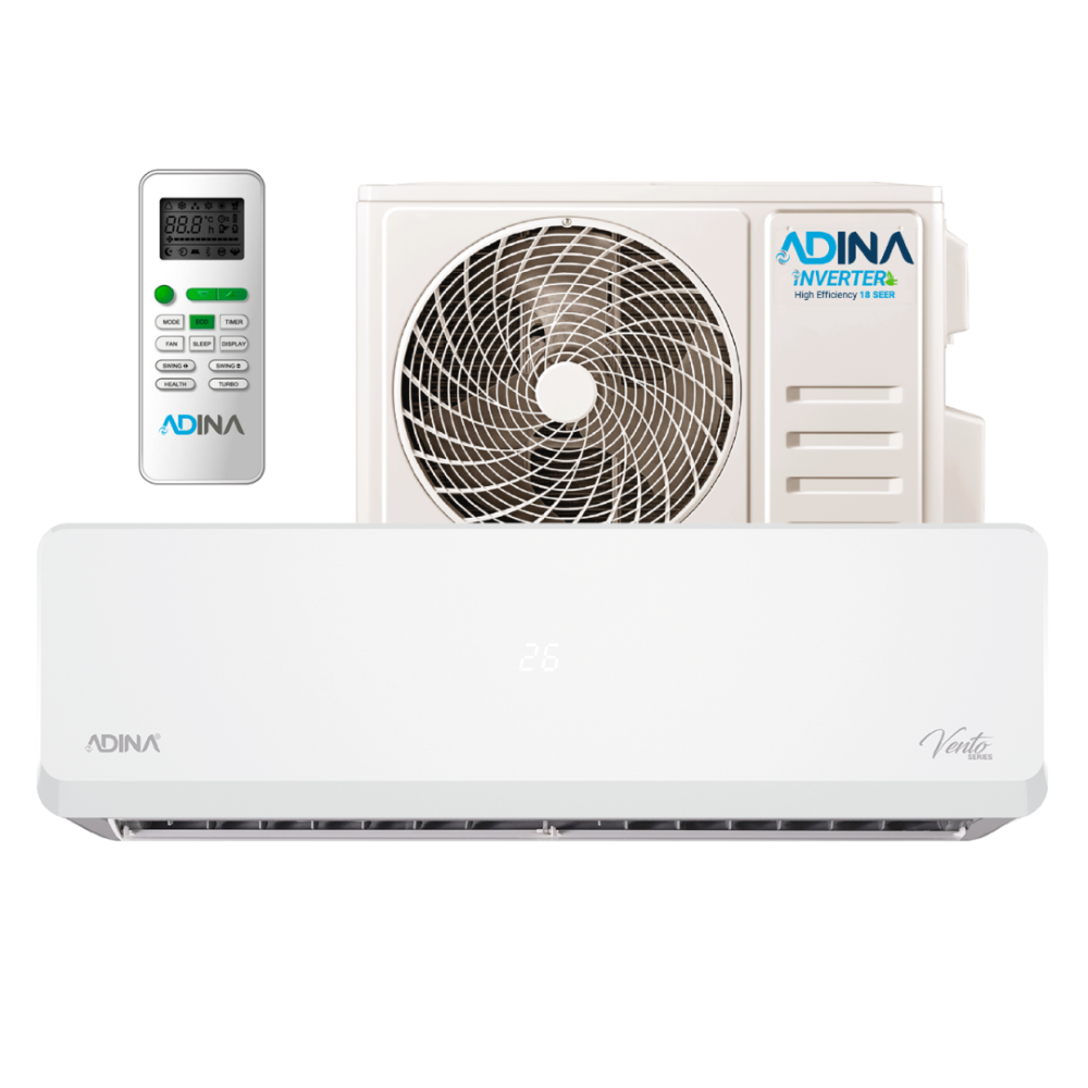 ADINA VENTO 36K BTU INVERTER FULL AIR CONDITION UNIT-18 SEER+ INSTALLATION