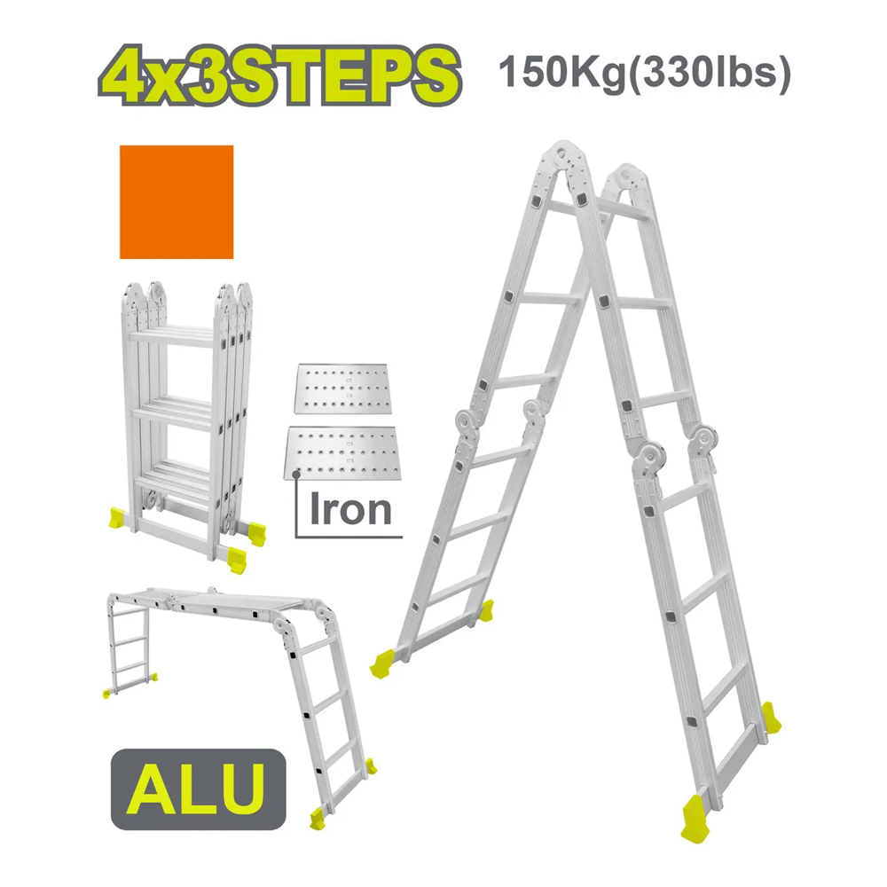 DYLLU MULTIPURPOSE/ SCAFFOLDING ALUMINUM LADDER