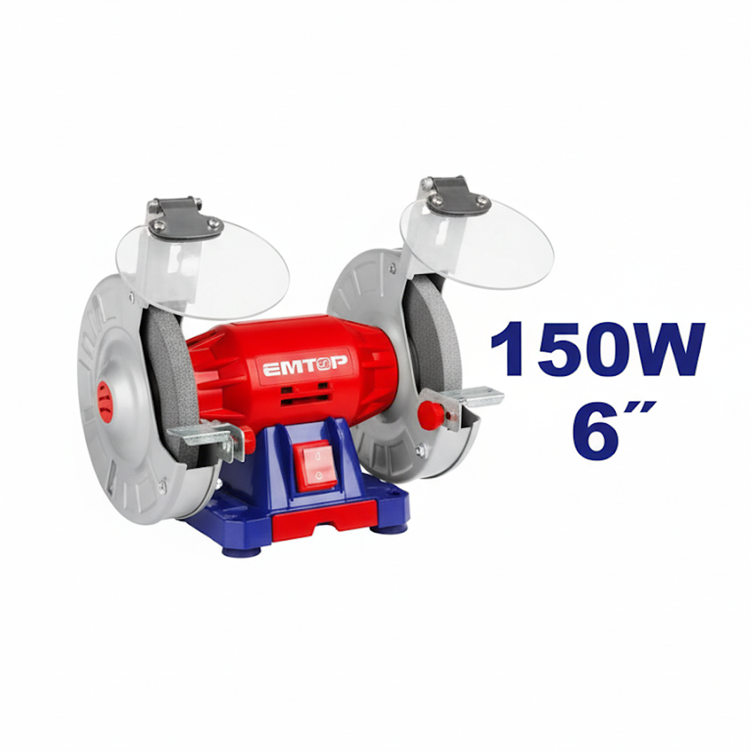 EMTOP BENCH GRINDER 150W 6"