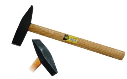 HUNTER CHIPPING HAMMER WOOD HANDLE 16 OZ 25M