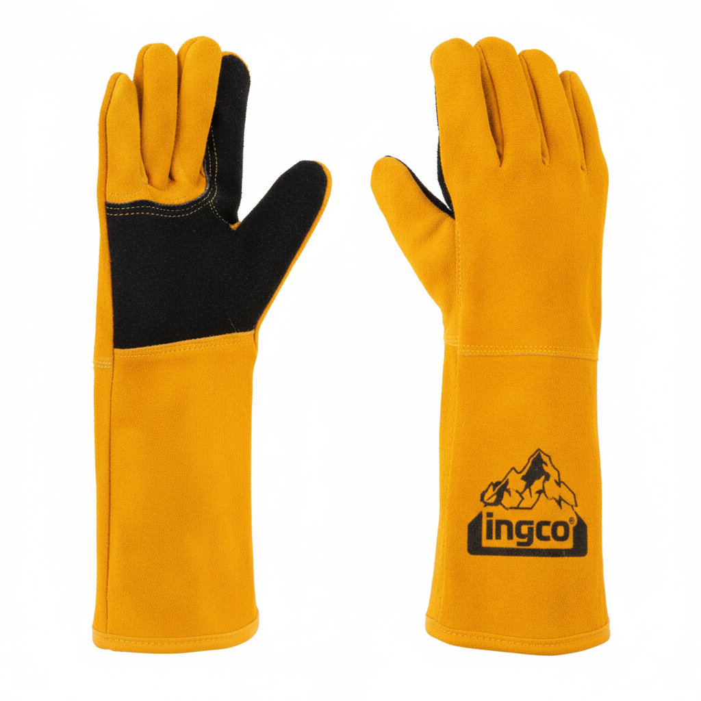 INGCO WELDING LEATHER GLOVES 16”