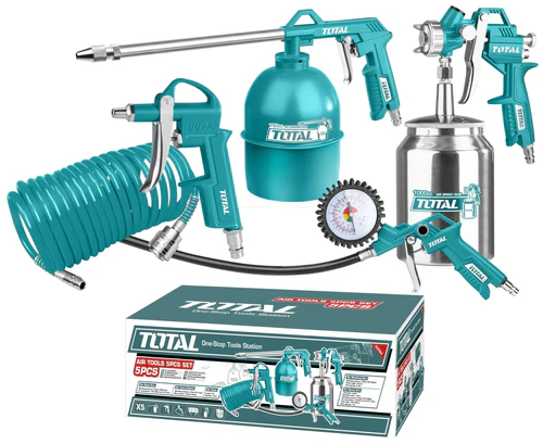 TOTAL AIR TOOLS 5PCS SET