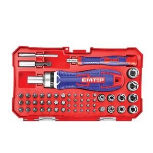 EMTOP 55 PIECE SCREWDRIVER BITS SET