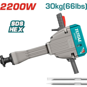 TOTAL 2200W Demolition Hammer w/ Stand