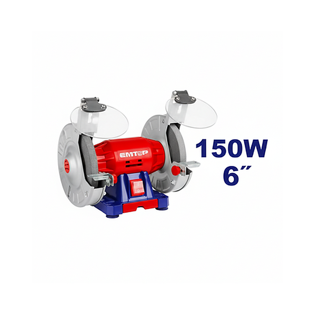 EMTOP BENCH GRINDER 150W 6"