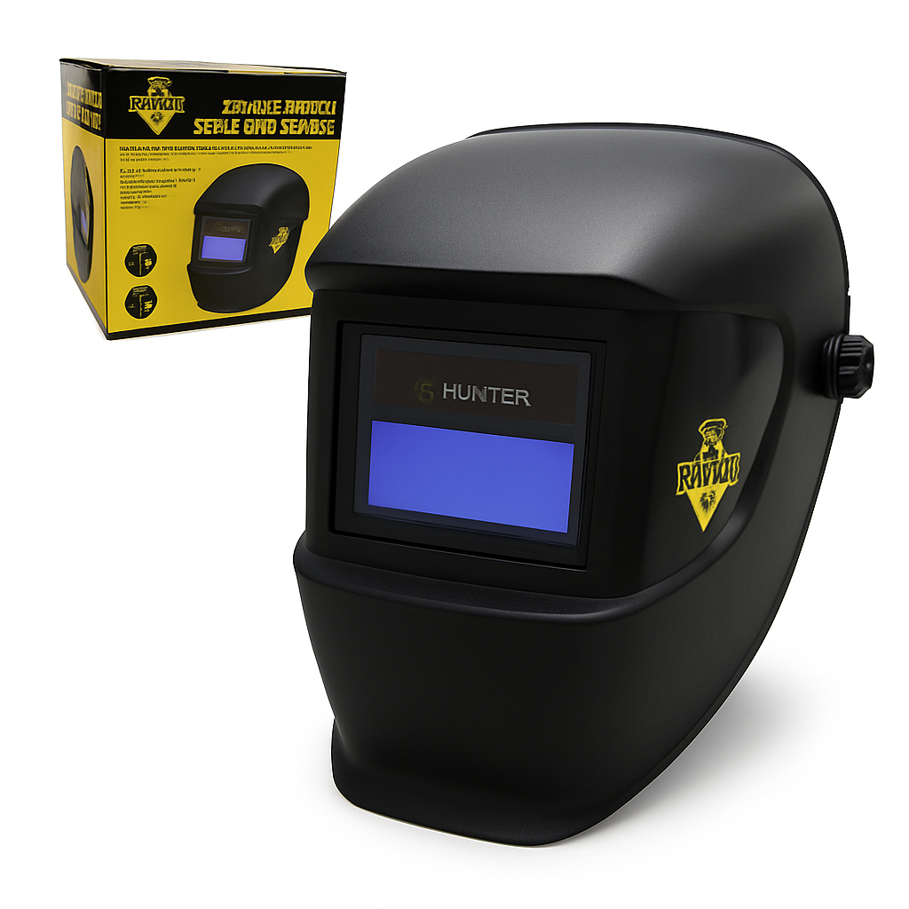 HUNTER DIGITAL AUTO DARKENING WELDING MASK