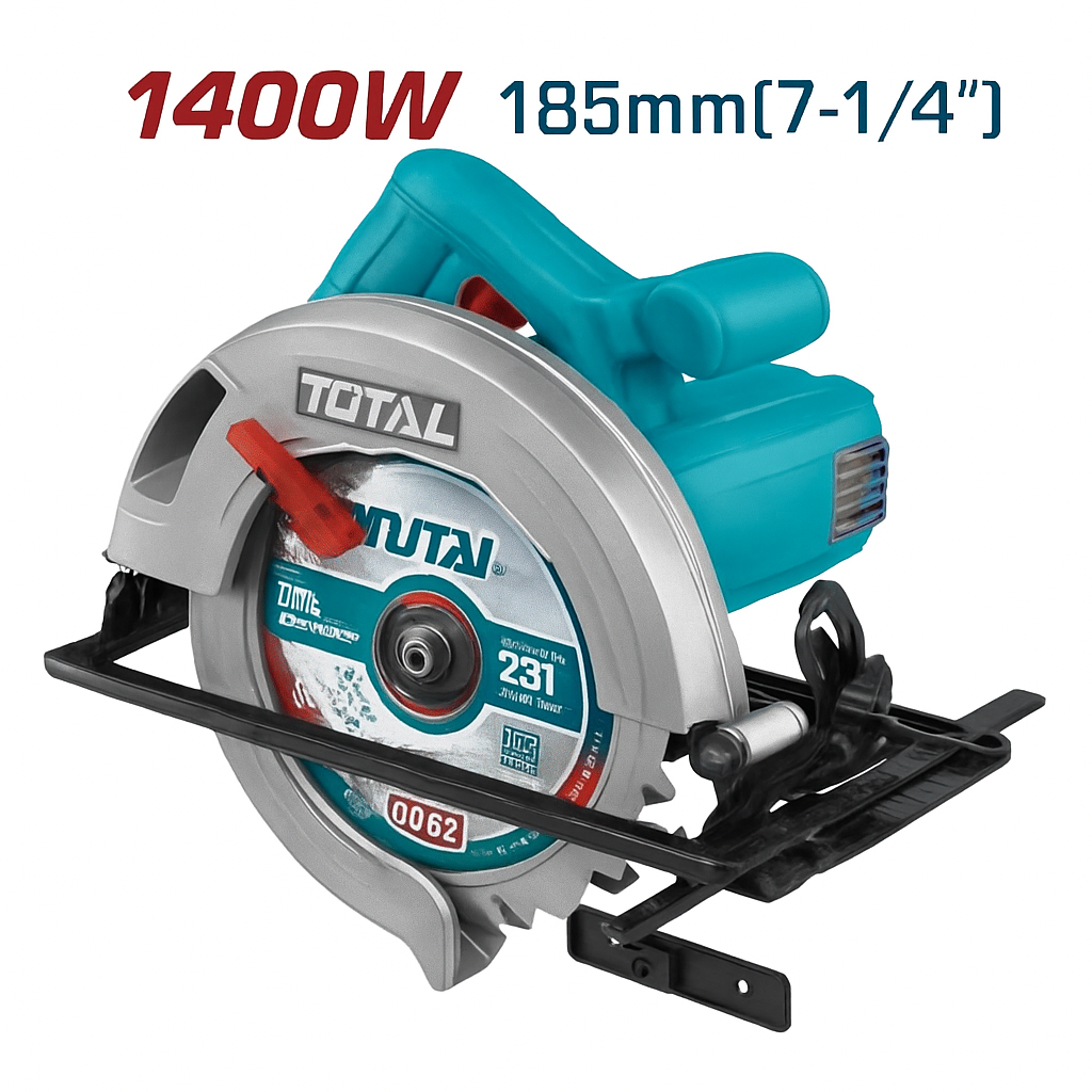 TOTAL 7 1/4" CIRCULAR SAW 1400 WATTS