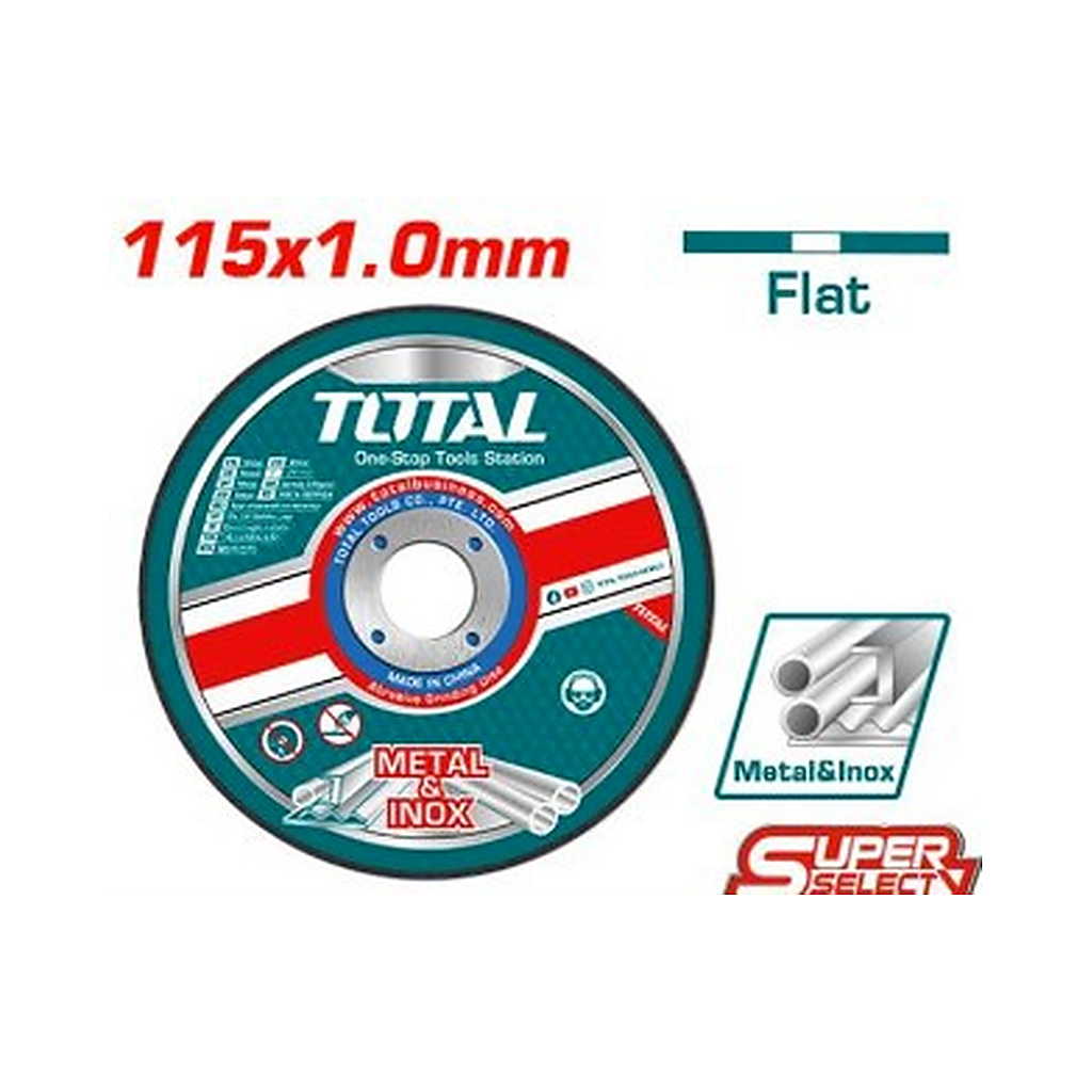 Total 4 1/2" Abrasive Metal Cutting Disc