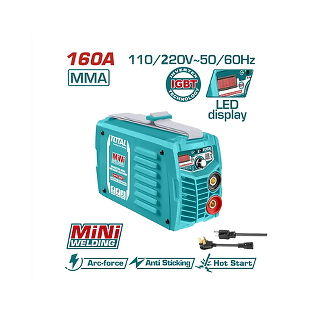 TOTAL MMA INVERTER WELDING MACHINE 130A/160A