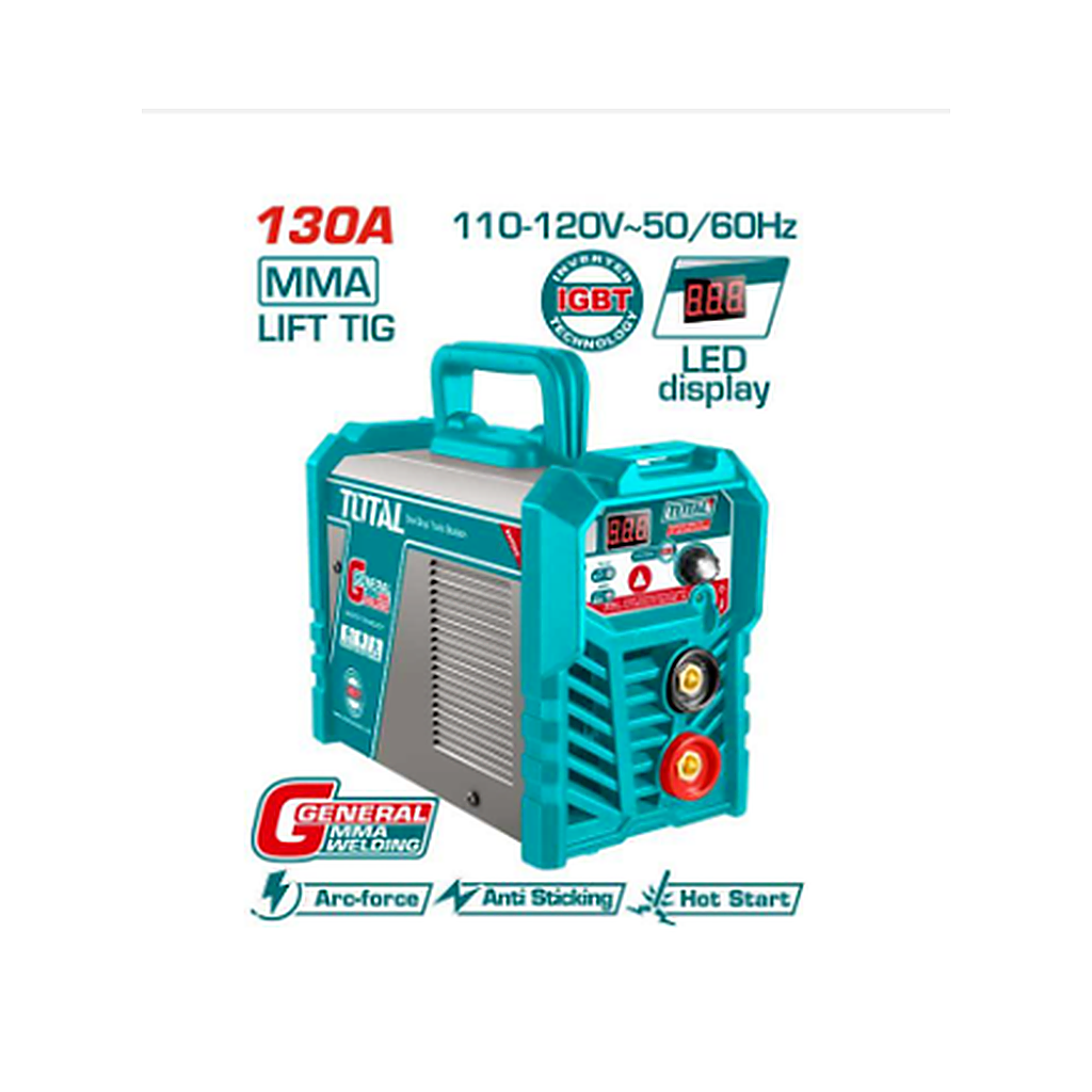 TOTAL MMA/TIG LIFT INVERTER WELDING MACHINE 130A