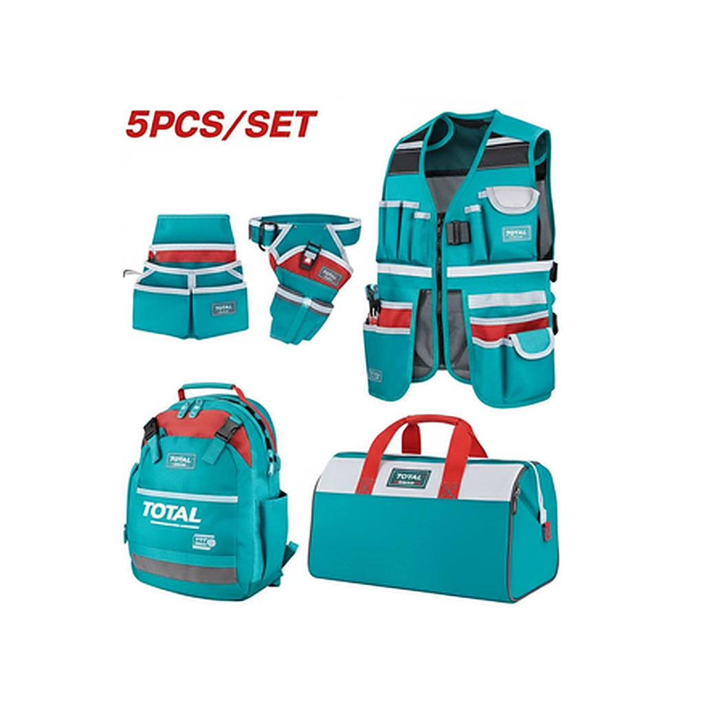 Total Tools 5 Pcs Tools Bag Set