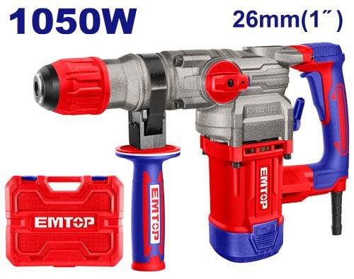EMTOP ROTARY HAMMER 1050W 110V-120V