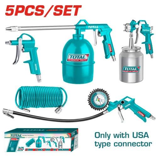TOTAL AIR TOOLS 5PCS SET
