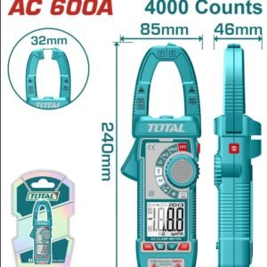 TOTAL DIGITAL AC CLAMP MULTIMETER 600A