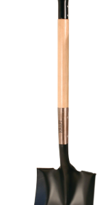 DIESEL TOOL WOOD D-HANDLE METAL SHOVEL