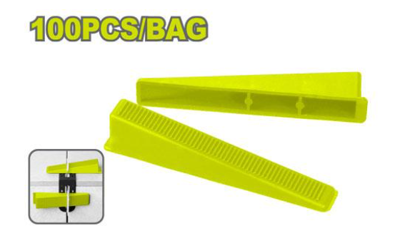 DYLLU WEDGE FOR TILE LEVELER (100PC/BAG) 17MM/ 0.7"