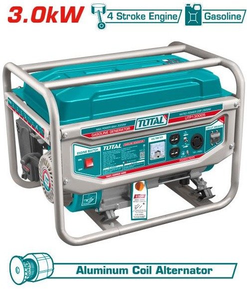 TOTAL 3.0KW GASOLINE GENERATOR