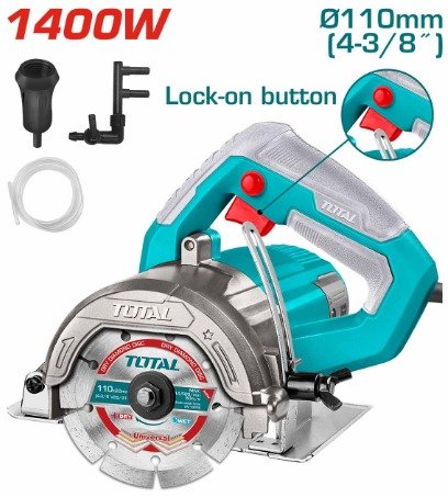TOTAL 1400W MARBLE CUTTER 4 3/8''