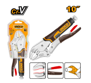 INGCO 10" CURVED JAW LOCKING PLIERS