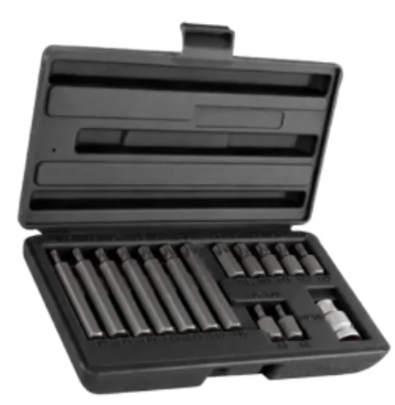 UYUSTOOLS 15PC TAMPER TORX BIT SET