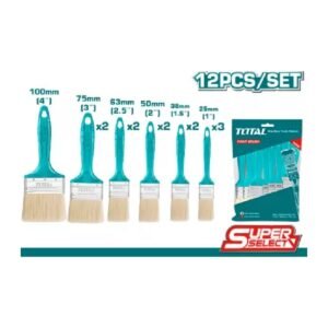TOTAL 12 PCS PAINT BRUSH SET