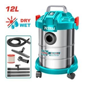 TOTAL VACUUM CLEANER 800W (12L) - WET AND DRY