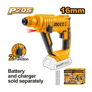 INGCO LI-ION ROTARY HAMMER 20V - 30 DAYS WARRANTY