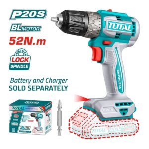 TOTAL LI-ION BRUSHLESS DRILL 20V