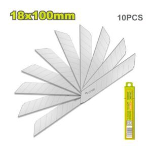 DYLLU 10PC UTILITY KNIFE SNAP-OFF BLADE SET 18X100mm (0.7" x 4")