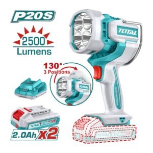 TOTAL 20V CORDLESS HANDHELD WORK LAMP 2500LM
