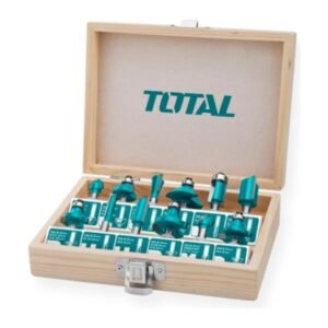 TOTAL 12PCS 1/4" ROUTER TIP SET
